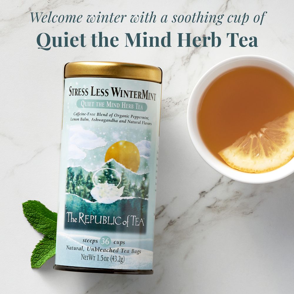 Stress Less WinterMint Tea Bags