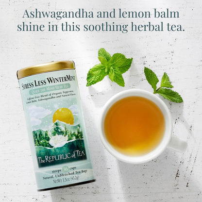 Stress Less WinterMint Tea Bags