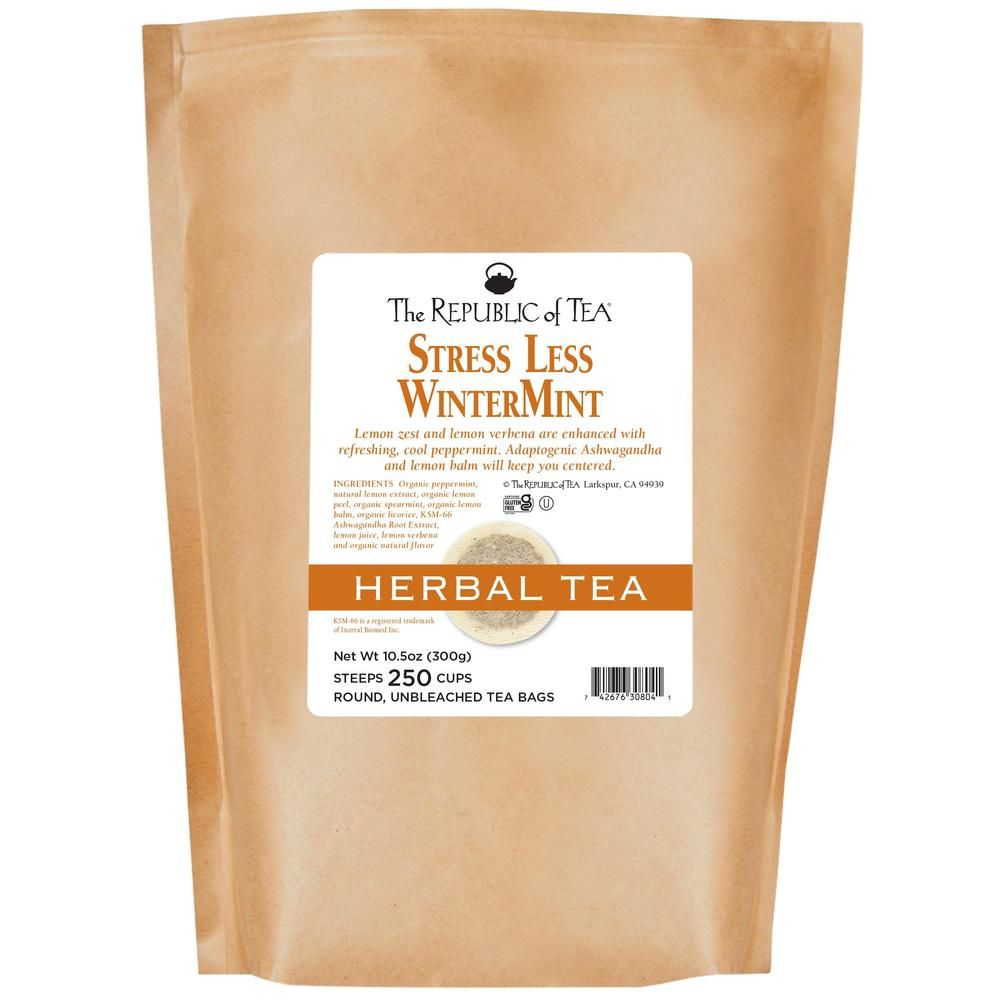Stress Less WinterMint Tea Bags