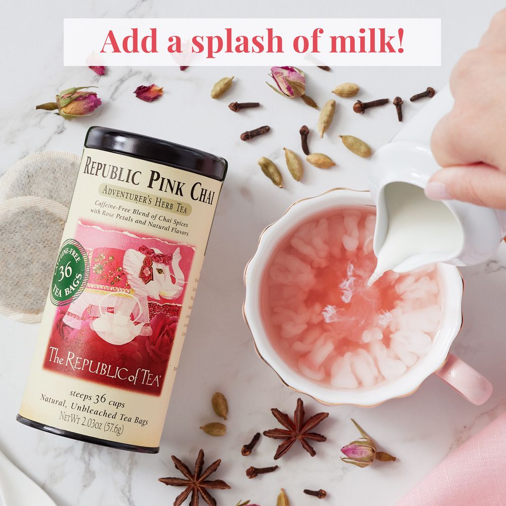 Republic Pink Chai Herbal Tea Bags