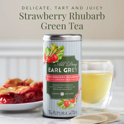 All Day Earl Grey® Strawberry Rhubarb Green Tea