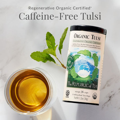 Regenerative Organic Certified® Tulsi Herbal Tea Bags