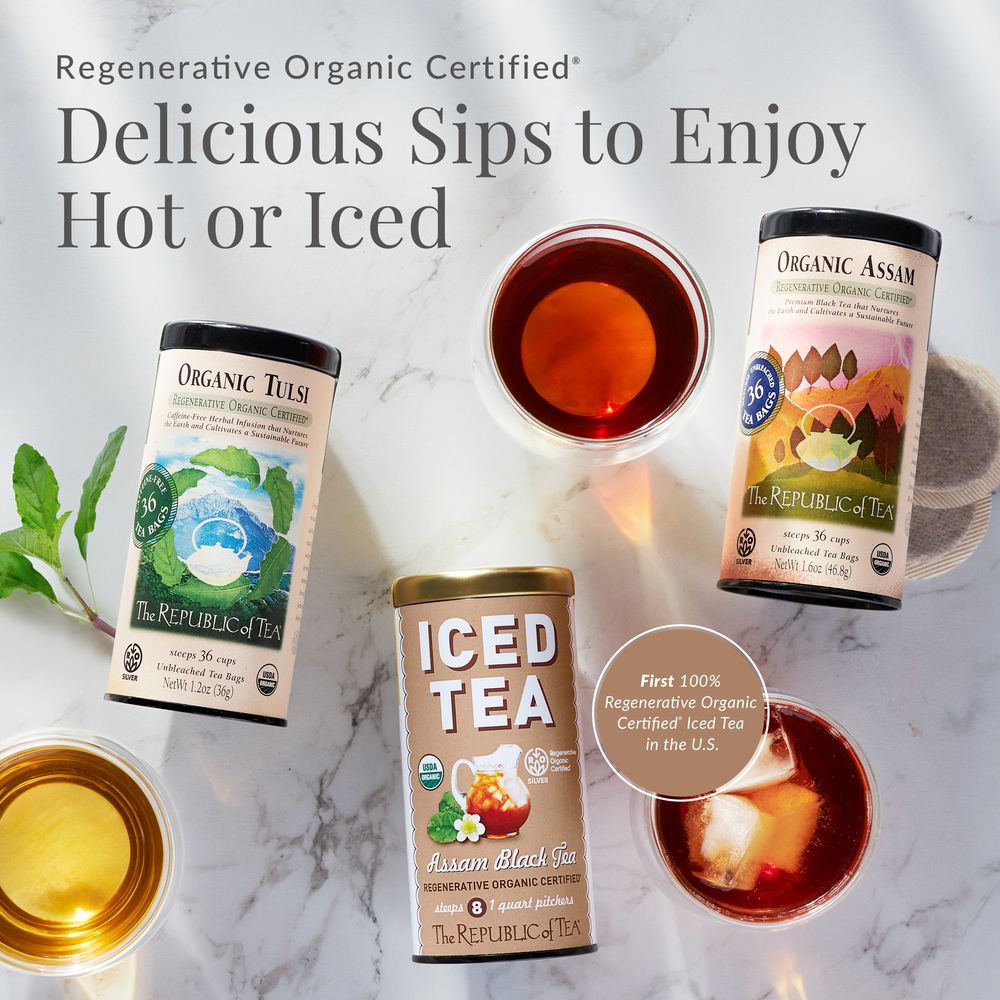 Regenerative Organic Certified® Tulsi Herbal Tea Bags